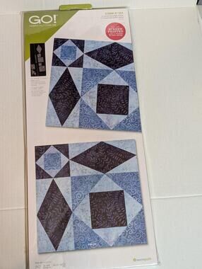 AccuQuilt GO Storm at Sea 12 Finished Die 55221, Fabric Cutter Quilt Block